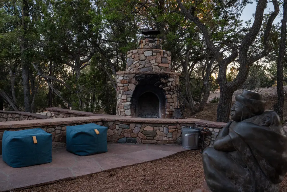 Outdoor Fireplace