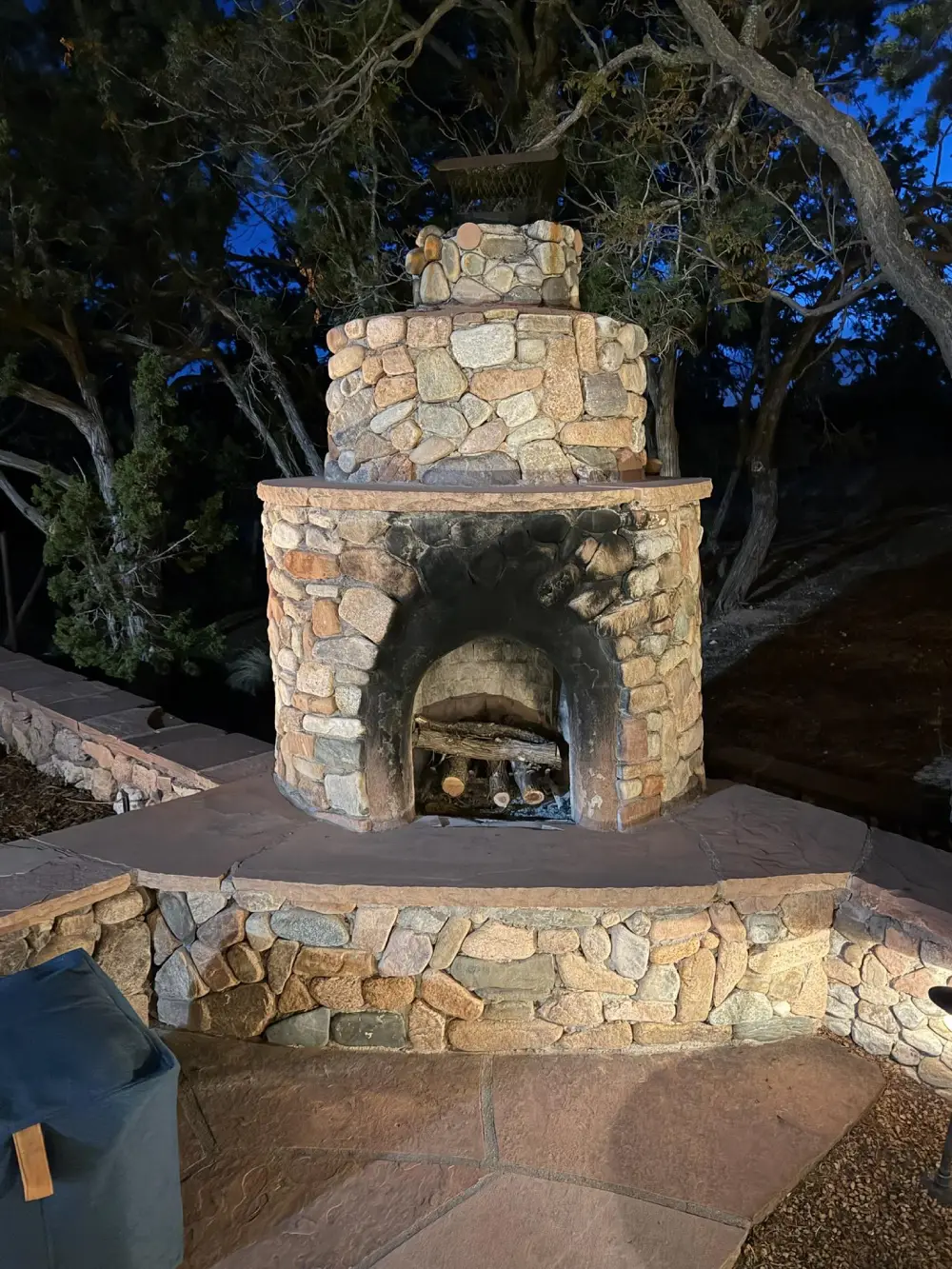 Outdoor Fireplace